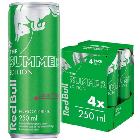 Energetico red bull pcc/04x250ml lata pitaya