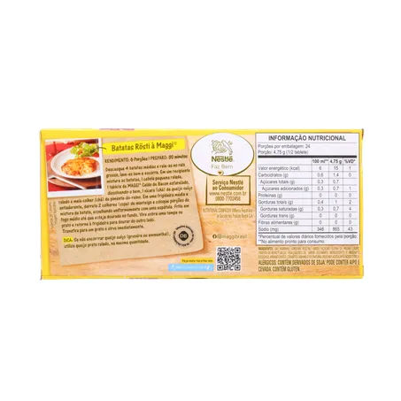 Caldo Maggi Cubo Bacon 114g 360-2