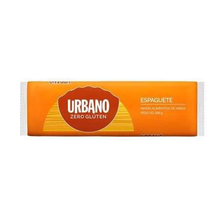 MACARRÃO DE ARROZ ESP ZERO GLUTEN URBANO 500G