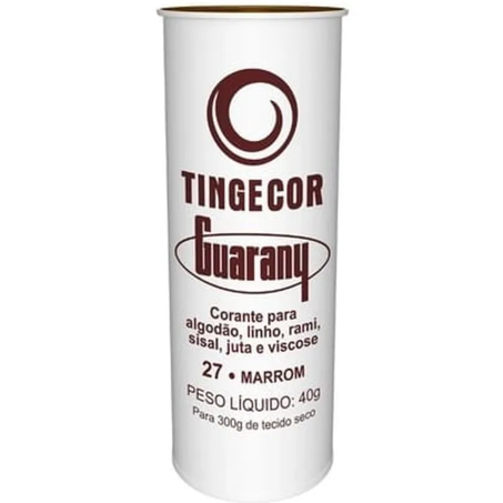 Corante tingecor guarani 40g marrom