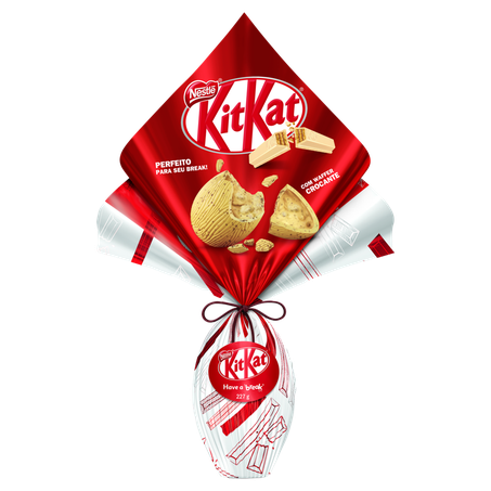 Ovo Pascoa Kitkat 338.5g Branco