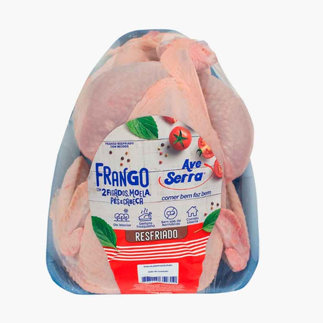 Frango Resfriado com Miudos Ave Serra Kg