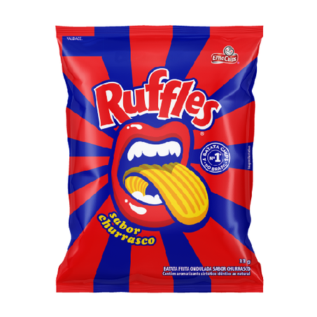 Batata Chips Ruffles Churrasco 33g
