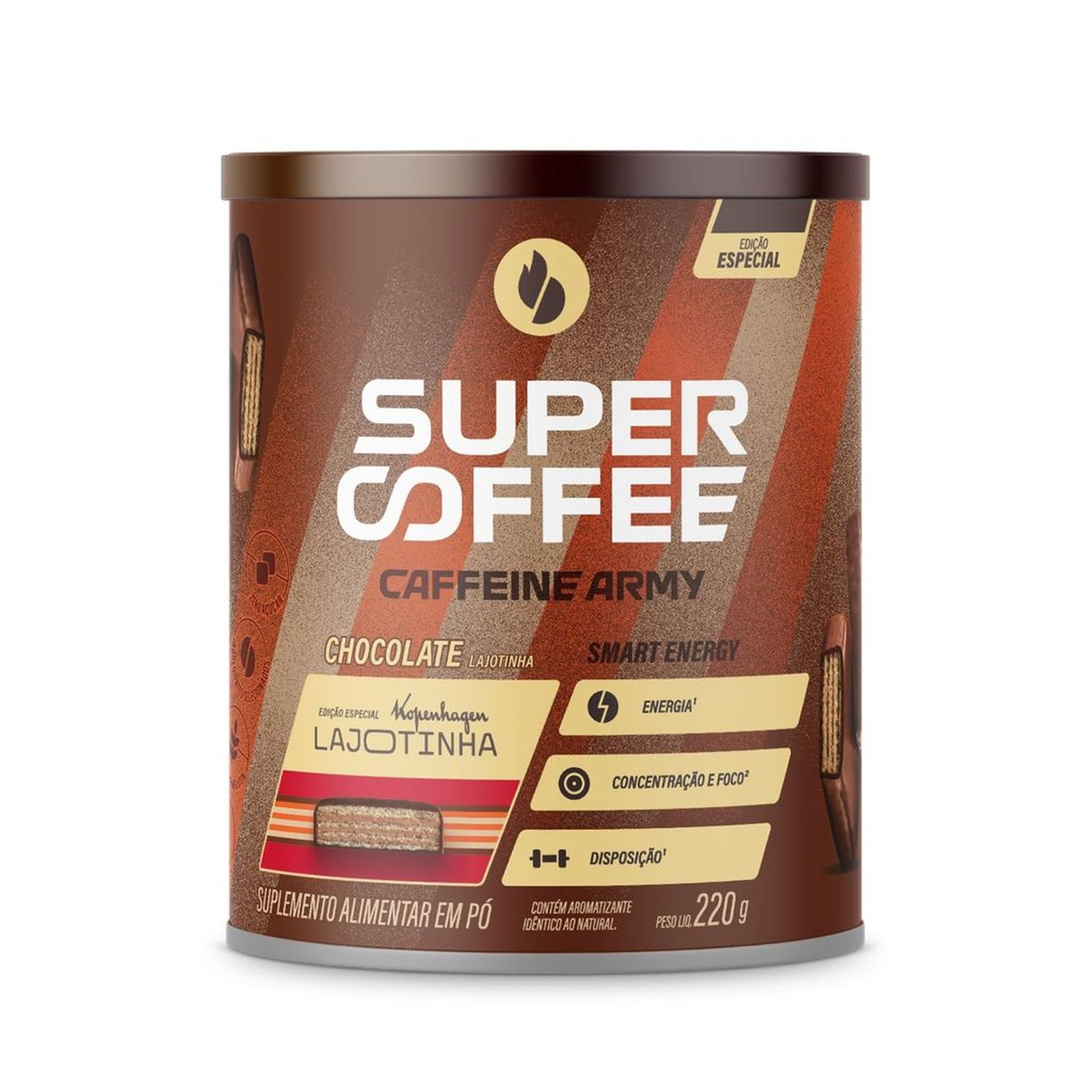 Supercoffee Chocolate Lajotinha Lata 220g