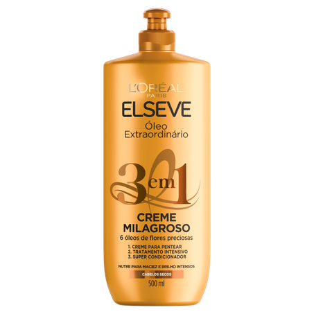 Cr pentear elseve 500ml oleo extra 3/1