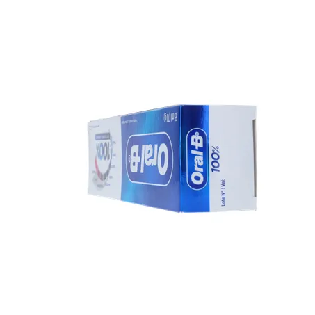 Creme Dental Oral-B 100% Com Flúor Menta Refrescante 70g 
  360-25