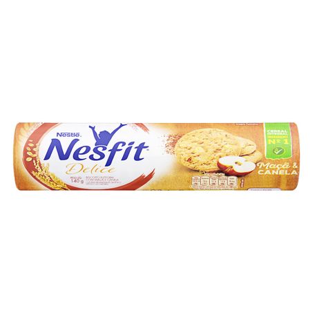 BISCOITO INTEGRAL MAÇÃ & CANELA NESTLÉ NESFIT DELICE