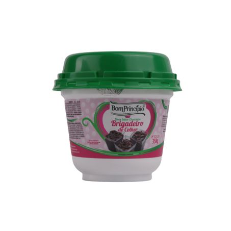Doce Bom Princípio Sabor Chocolate Brigadeiro de Colher Pote 350gr 360-58