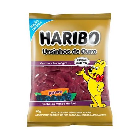 BALA GEL.HARIBO GALERA AMORA 90G