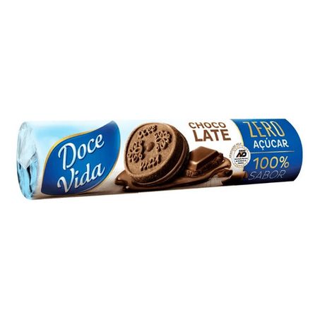 BISCOITO RECH. DOCE VIDA 120G CHOC 0%