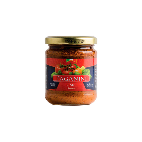 Molho Pesto Paganini Rosso 180G