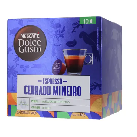 CAFÉ CÁPSULA DOLCE GUSTO CERRADO MINEIRO C/10 360-2