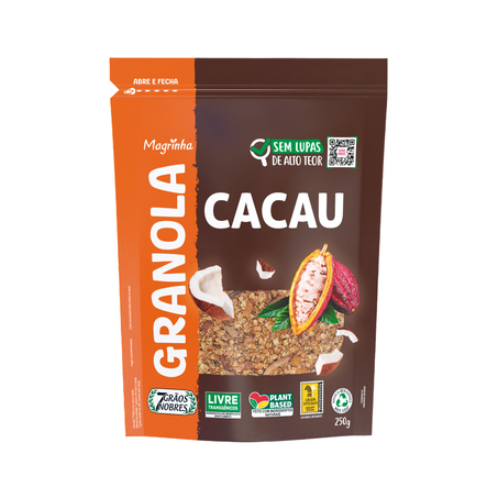 Granola Da Magrinha Cacau Pacote 250G