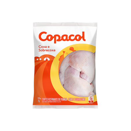 Coxa com Sobrecoxa de Frango Copacol Resfriada Kg