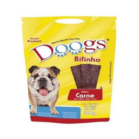 Bifinho Caes Doogs 500g Carne