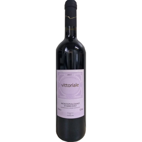 Vinho italiano vittoriale montepulciano d'abruzzo 750ml