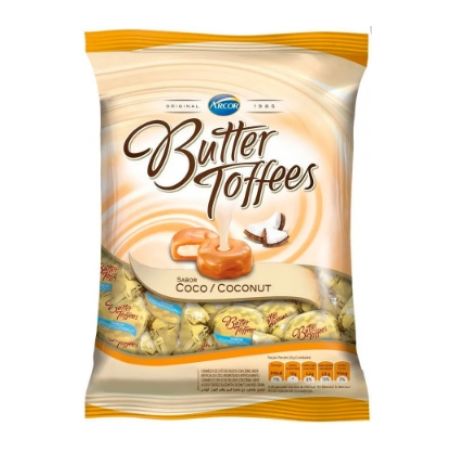 Bala b.toffes b. coco arcor 90g