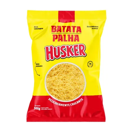 BATATA PALHA HUSKER 500G