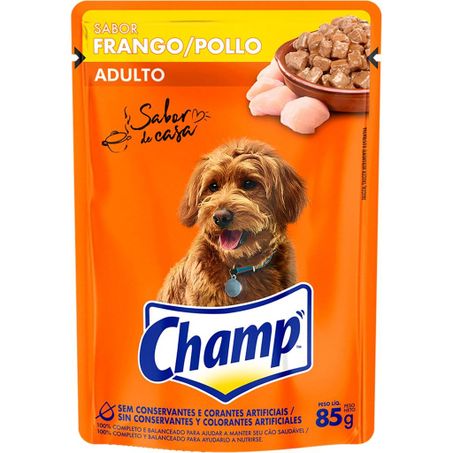 Alimento para Cães Adultos Champ Frango Sachê 85gr