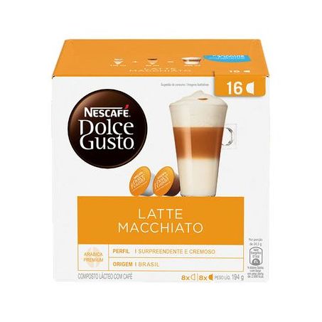 NESCAFE DOLCE GUSTO LATTE MACCHIATO 16CAP.180G 
