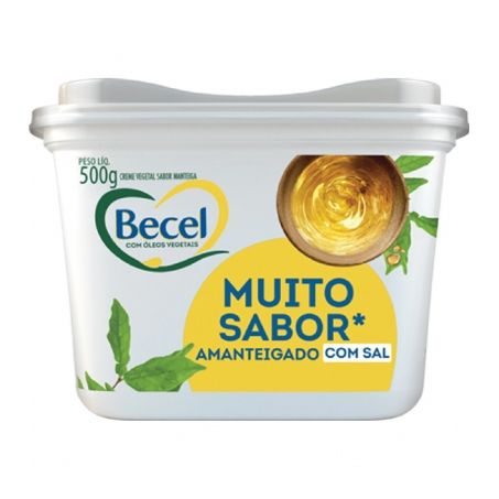 Margarina Becel Amanteigada Com sal 500g