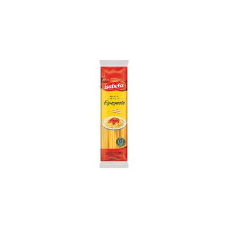 Massa isabela semola espaguete 400g