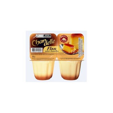 Sobremesa láctea chandelle flan caramelo 200g