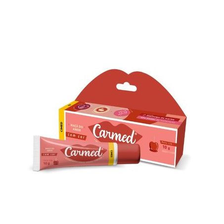 HIDRATANTE LABIAL CARMED MAÇA DO AMOR C/COR 10G