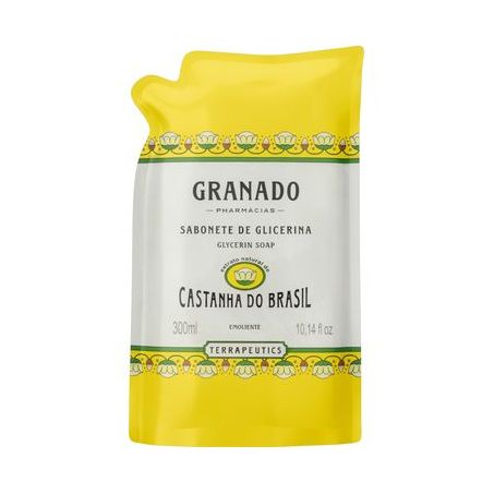 SABONETE LIQUIDO  GRANADO 300ML REFIL CASTANHA