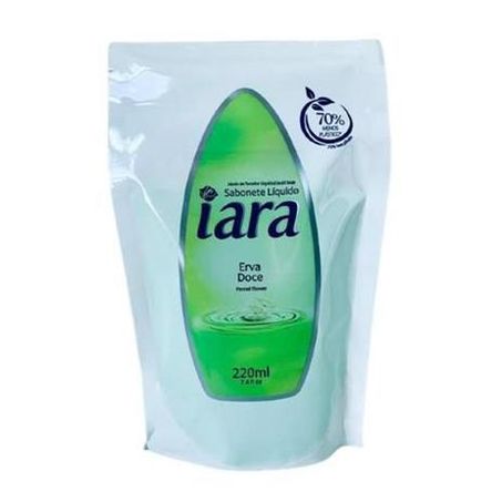 SABONETE LIQ. IARA 220ML SACHE ERVA DOCE