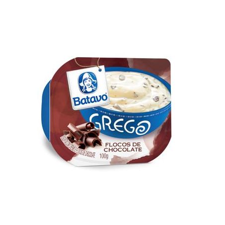 Iogurte Batavo Grego Flocos 100g