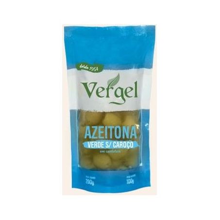 Azeitona vergel sem caroço sachê 100g