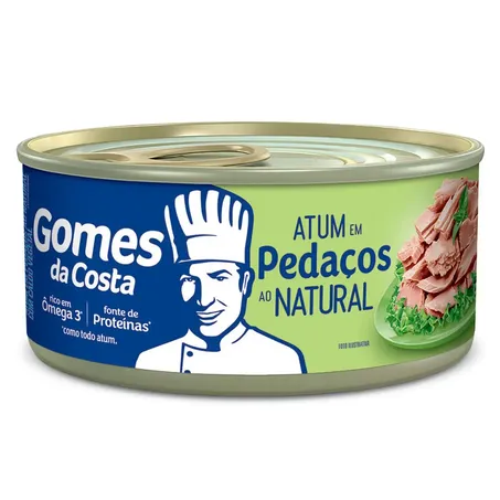 Atum Pedacos Natural Gomes Costa 140g