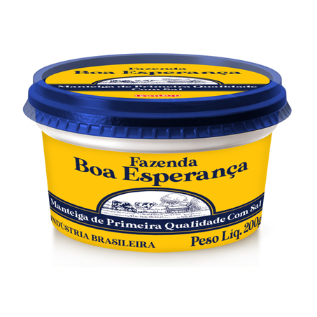 Manteiga faz.boa esperanca pote 200gr c.