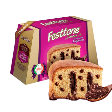 Colomba Pascal Festtone Trufado Brigadeiro 500G