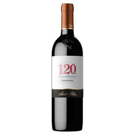 Vinho Chileno Santa Rita Tinto Seco Reserva Especial 120 Carménère Valle Central Garrafa 750ml