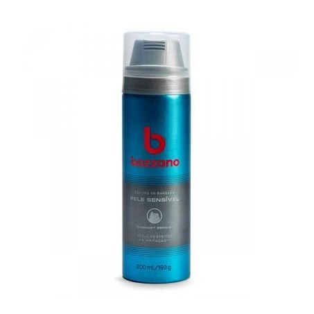 Espuma de barbear pele sensivel bozzano 200ml