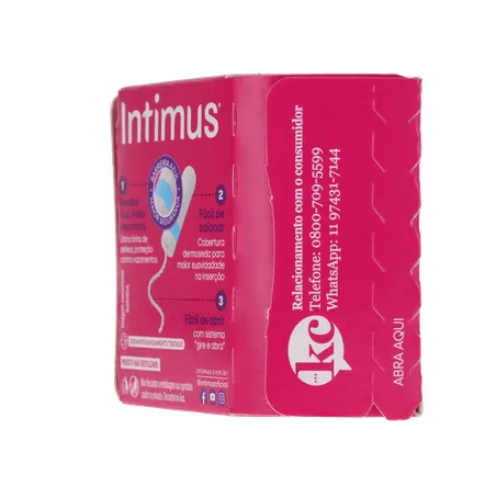 Absorvente Interno Intimus Mini C/ 8UN 360-24