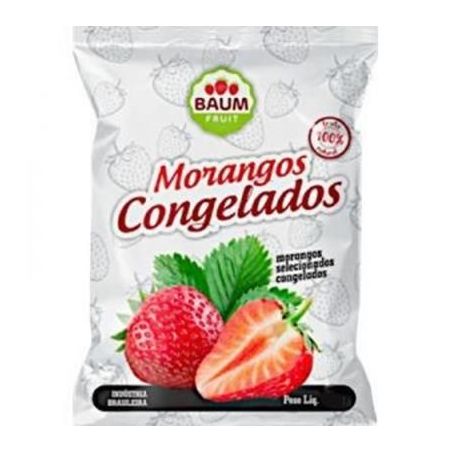 Fruta Baum Fruit 1kg Congelada Morango
