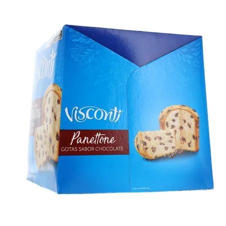 Panettone Visconti Chocolate Caixa 400gr 360-25