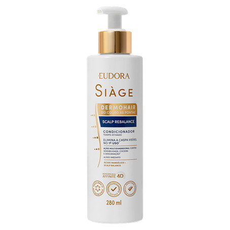 Condicionador Eudora Siàge Scalp Rebalance Frasco Pump 280ml