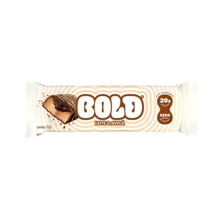 Barra de Proteína Bold Leite e Avelã 60g