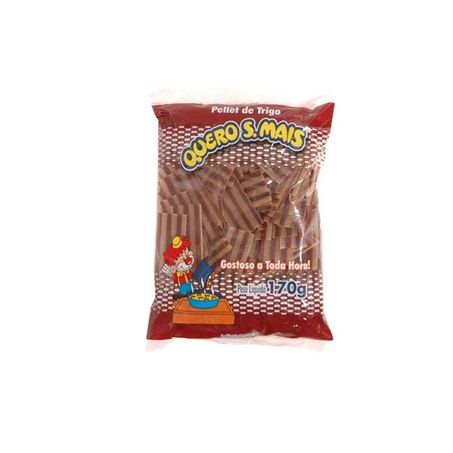 Salgadinho Quero S. Mais Pellet De Trigo Pacote 170g 
 