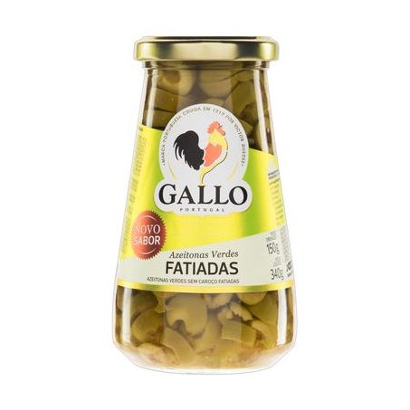 Azeitonas verdes fatiadas gallo 150g