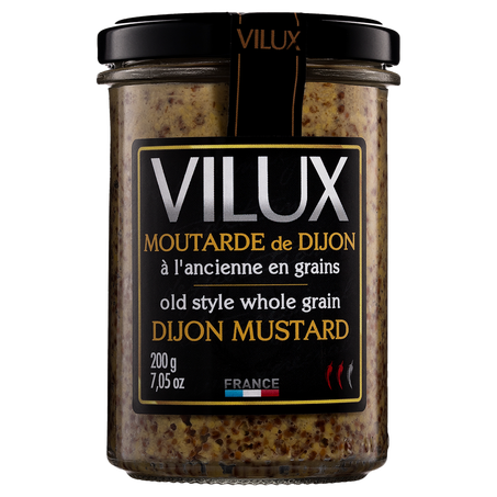 Mostarda Vilux Dijon Em Grãos À L`ancienne Vd 200 G