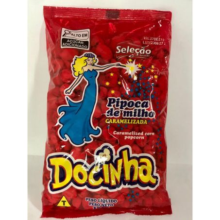 PIPOCA DOCINHA ACUCARADA 100G