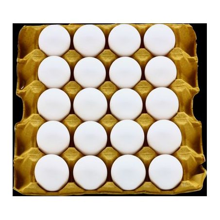 
Ovos Stragliotto branco com 20 unidade