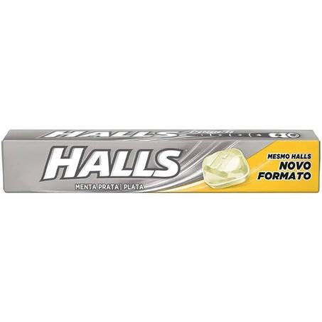BALA MENTA PRATA HALLS