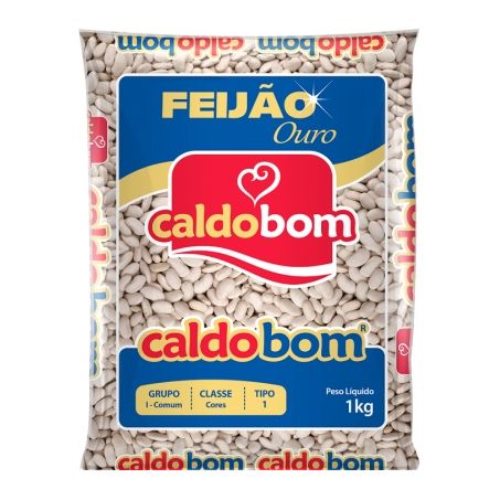 FEIJAO CARIOCA CALDO BOM 1KG
