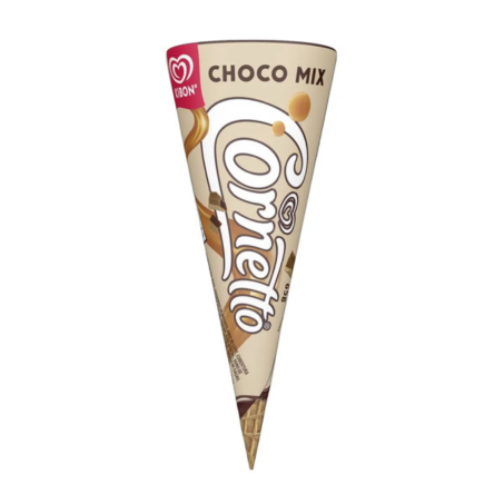 SORVETE KIBON CORNETTO CHOCO MIX 65G